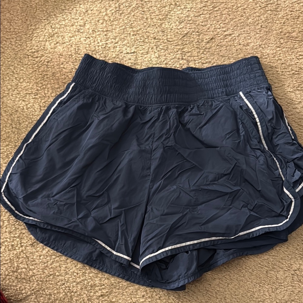 Abercrombie M Women's Navy Blue Athletic Shorts